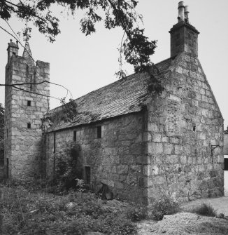 Aboyne Castle, Court Offices.
View of  North Range from North West.