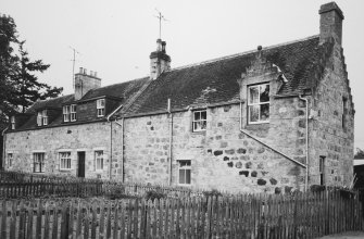 Aboyne Castle, Court Offices.
View of West range from South West.