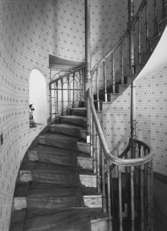 Interior.
View of entrance hall stair.