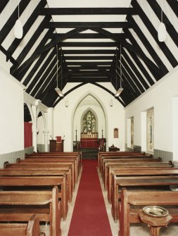 Interior.
View of nave from W.