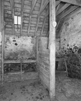 Interior: Stable, view from W