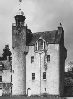 View of South elevation of tower.