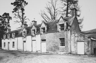 Outhouses, view from East.