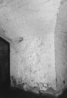 Detail of base of kiln invert.