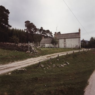 View of rear of chapel from NW showing W gable