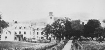 Abergeldie Castle
View from south.
Insc: 'W.+D. Downey, Photographers to the Queen, 57-61 Edbury Street, London SW.'
NMRS Survey of Private Collections, Abergeldie Castle.