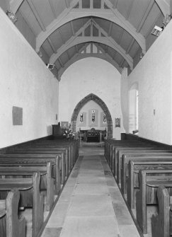 Interior.
View of interior from West.