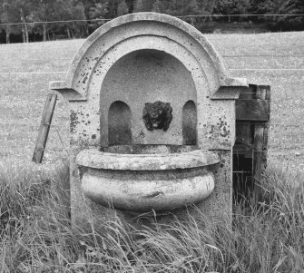 View of fountain