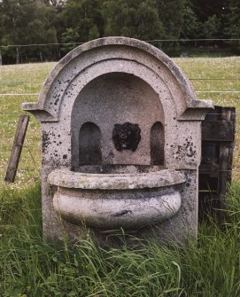 View of fountain