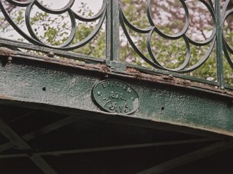 Detail of date plaque (1878)