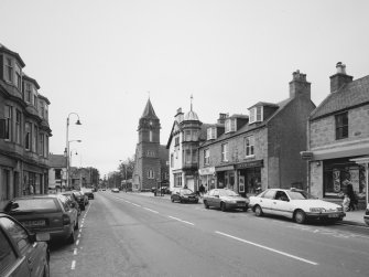 General view of High Street (showing hotel), view from East South East