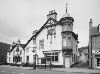 View of entrance front from South East