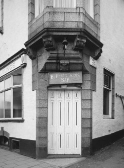 South East 'Burnett Arms Bar' door, detail