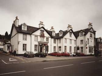 View of entrance front from South West