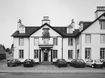 View of entrance front from South