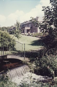 View of cascade to South-West of house.