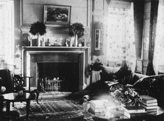 Crathes Castle?, interior
View of room, with figure