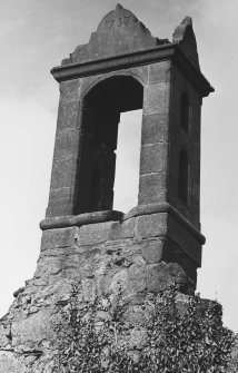 Detail of the bell-cote on West gable.