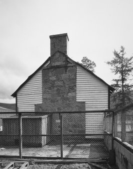 Bothy, chimney, detail