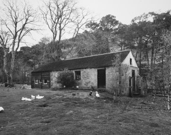 Adjacent stone bothy, view from South South East