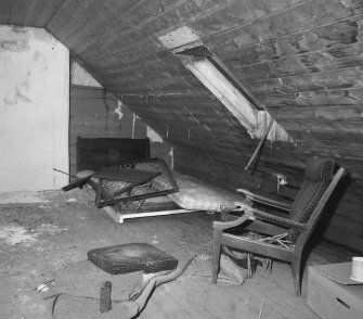 Bothy, upper room, view from South