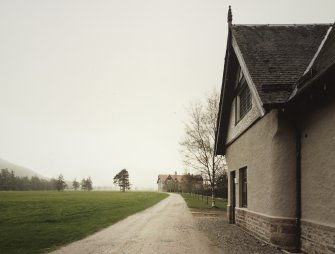 Western end of stable, detail