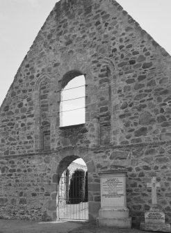 Detail of West gable