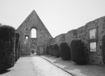 View of interior from West