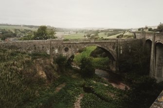 View of old bridge from SE (viewed from the Jubilee Bridge which by-passed it in 1935)
