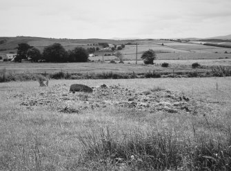 General view of remains of whin mill.