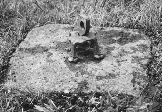 Detail of centre pivot of whin mill.