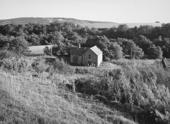 Distant view of mill from NW.