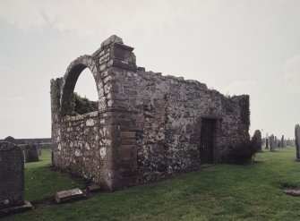 Old Church ruin. View from WNW