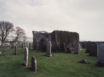 Old Church ruin. View from SW
