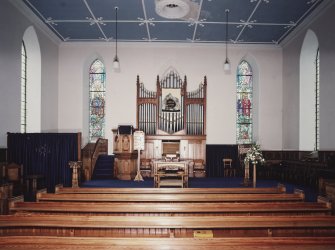 Interior. View from S