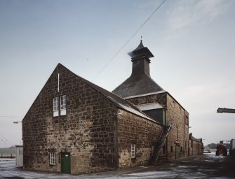 General view of Maltings and Kiln block from SW.