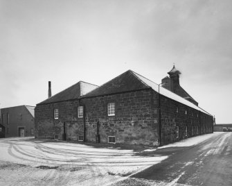 General view from NE of Maltings and Kiln block.