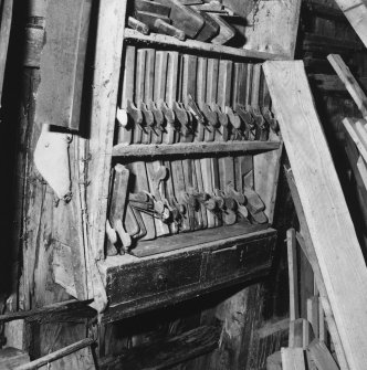 Interior.
View of shelving.