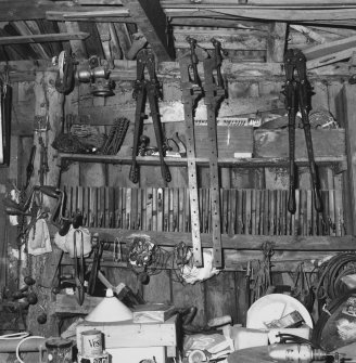 Interior.
View of shelves.