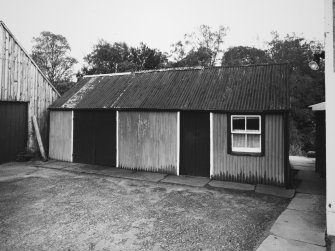 View of shed from NW.