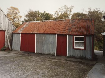 View of shed from NW.