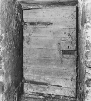 Interior.
Detail of main entrance door on first floor.