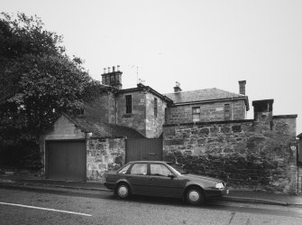 View from E from Queen Street showing rear.