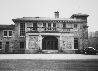View of new entrance from N.