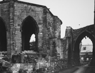 Chapter house, view from W.