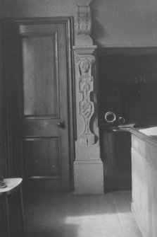 Interior.
Detail of fireplace and doorway.