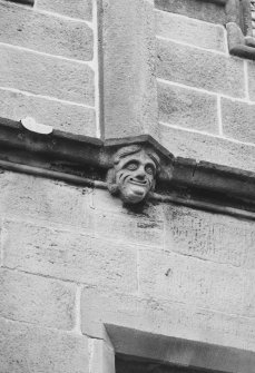 Detail of carved head from N.