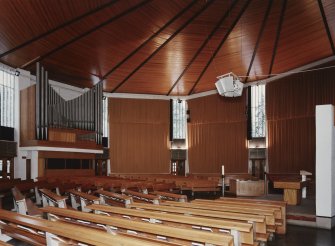 Interior.
View from E showing organ.