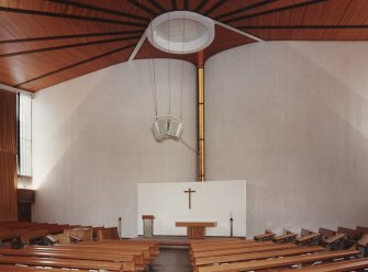 Interior.
View from S showing chancel area.