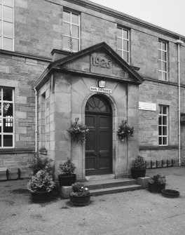 Detail of entrance.